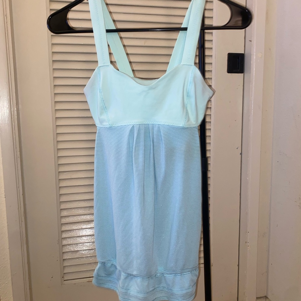 Women's Light Blue Sleepwear Dress